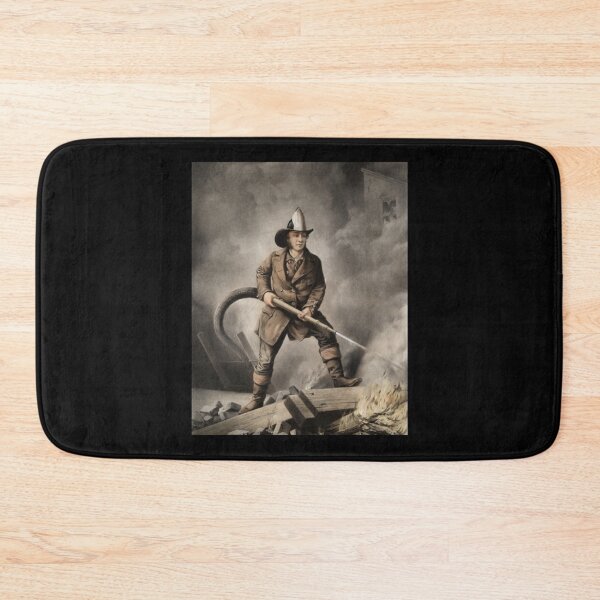 Item preview, The American Fireman - Facing the Enemy - 1858   designed and sold by IndieFoxandMoo.