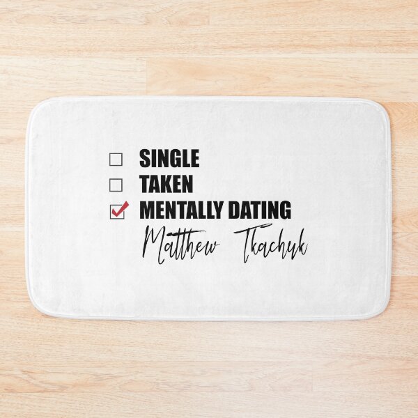 Item preview, Mentally Dating Matthew Tkachuk designed and sold by Bend-The-Trendd.