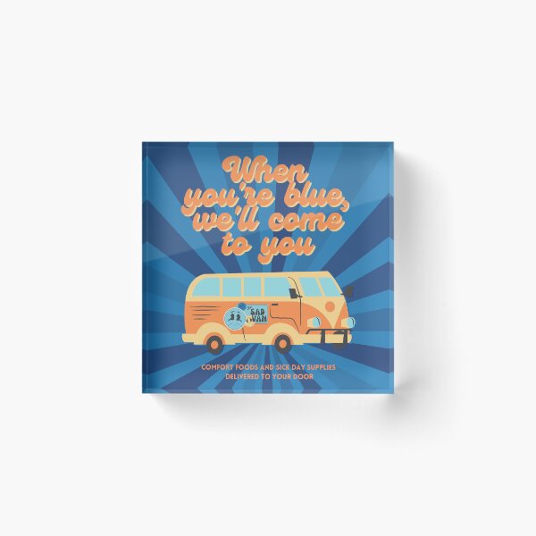 Item preview, The Sad Van designed and sold by teaandcraft.