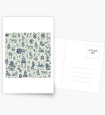Beings and Creatures Postcards