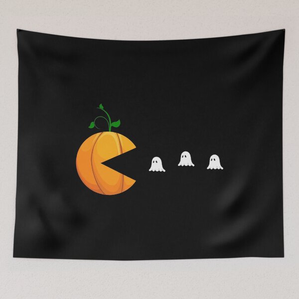 Item preview, Funny Halloween Pumpkin Eating Ghosts designed and sold by MalloWilli.