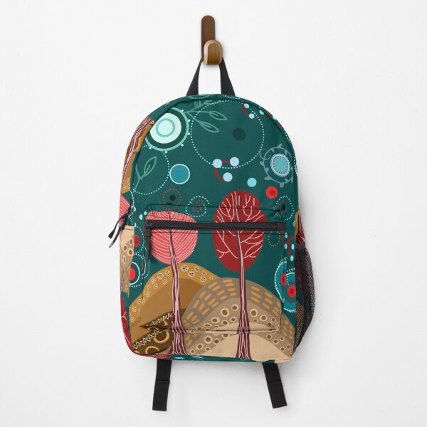 Item preview, Red Trees in Hills designed and sold by Oorviart.
