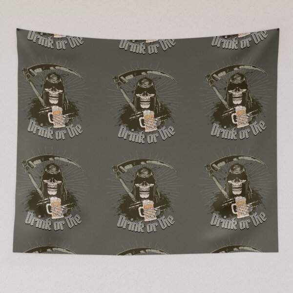 Item preview, Drink or die designed and sold by onemoremask.