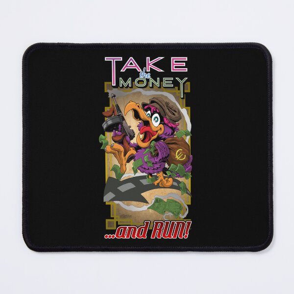 Item preview, TAKE THE MONEY...AND RUN!   designed and sold by IndieFoxandMoo.