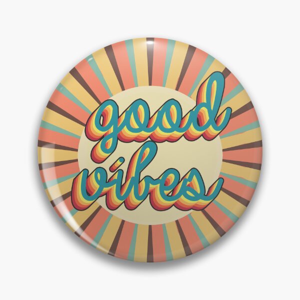 Item preview, Colorful 80s Retro Palette Good Vibes 3D Extruded Text Script Typography designed and sold by Cawaiico.