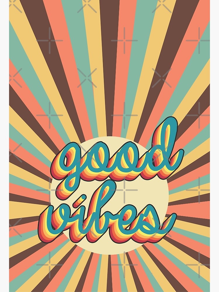 Premium Vector  Gradient aesthetic good vibe poster inspiring