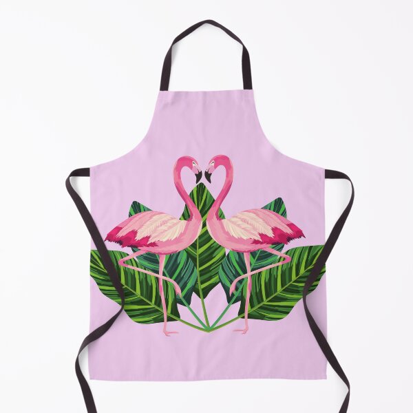 Item preview, romantic cute watercolor tropical pink flamingo designed and sold by Beeroclock.