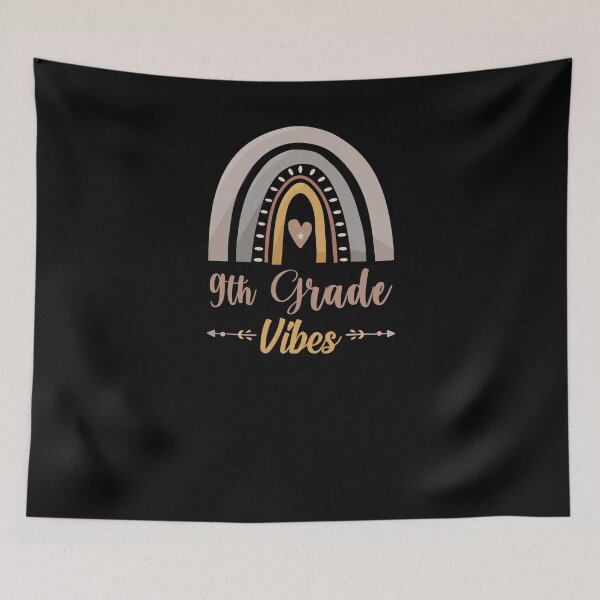 Item preview, 9th Grade Vibes Rainbow Ninth Grade Back to School designed and sold by zelldesigner.