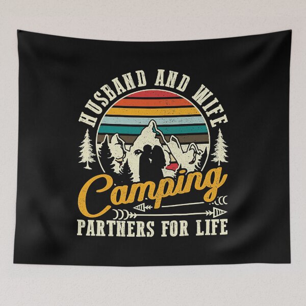 Item preview, Husband And Wife Camping Partners For Life Sweet designed and sold by BennetJaco.