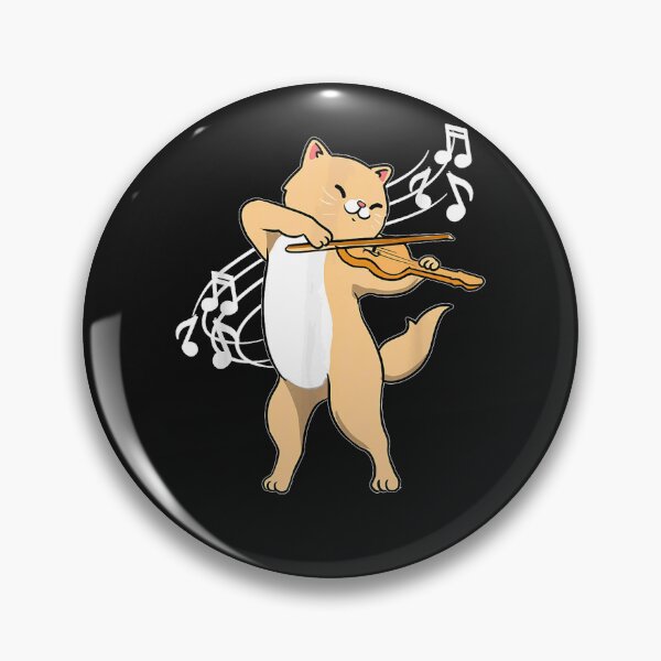 Item preview, Cat Playing Violin Violinist designed and sold by hiltnila7.
