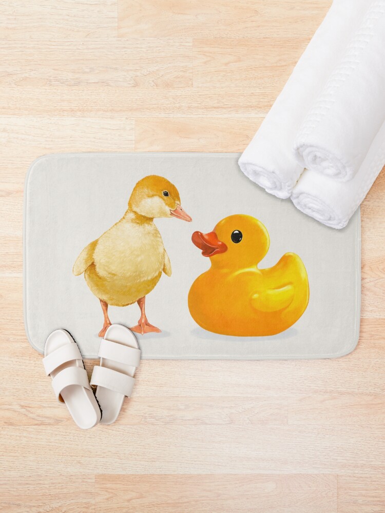 Alternate view of Little Duckling Meet A Friend Bath Mat