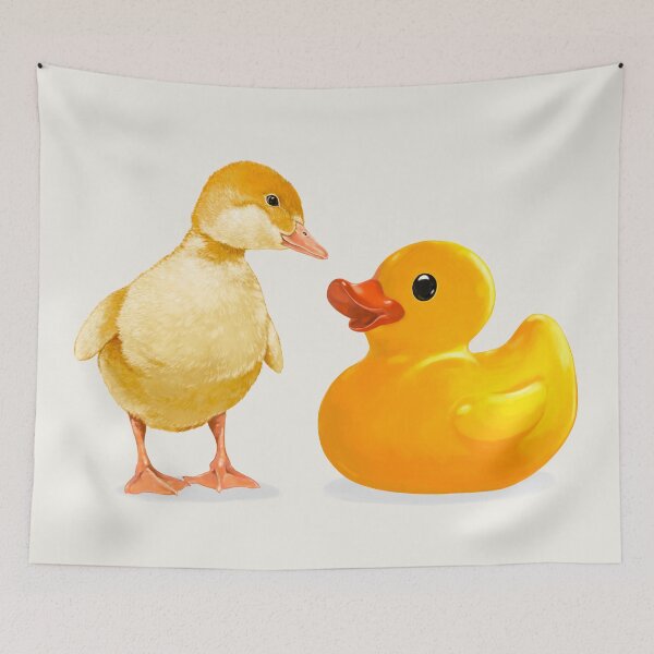 Item preview, Little Duckling Meet A Friend designed and sold by bignosework.