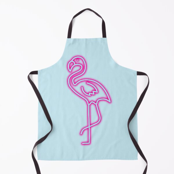 Item preview, cute neon sign tropical pink flamingo designed and sold by Beeroclock.