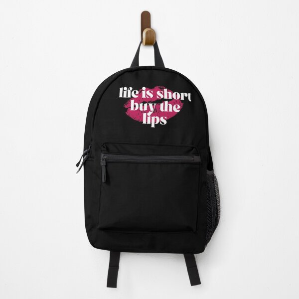 Item preview, Life is short buy the lips designed and sold by marianna cotaru.