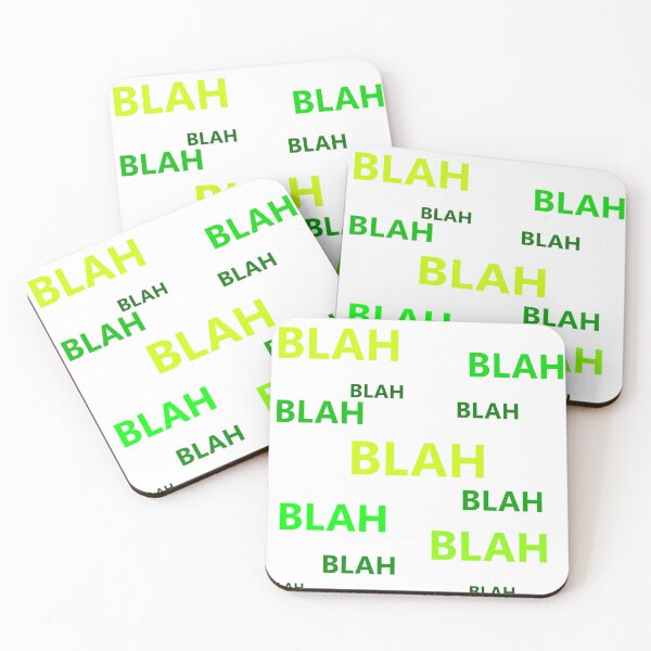Item preview, Blah Blah Blah Anti chatter theme designed and sold by BiekerDesign.