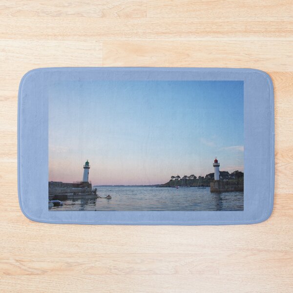 Item preview, Port Belle Ile in Brittany Sea designed and sold by Nebulae-Art.