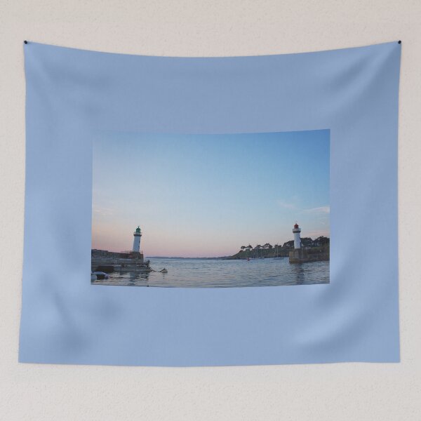 Item preview, Port Belle Ile in Brittany Sea designed and sold by Nebulae-Art.