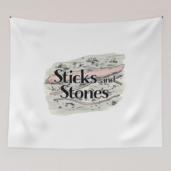 Item preview, Sticks and Stones designed and sold by Stone Pile Studio.