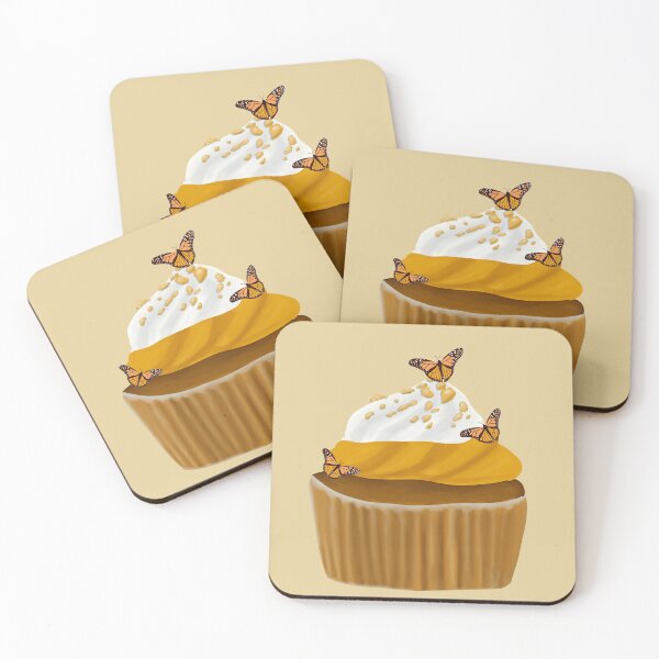 Item preview, Caramel Butterfly Cupcake designed and sold by Kristaine.