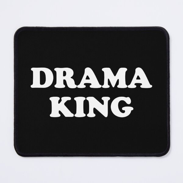 Item preview, Drama King (white) designed and sold by didijuca.