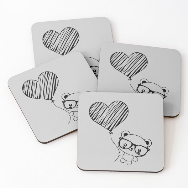 Item preview, Hipster Bear designed and sold by KGoPrintables.
