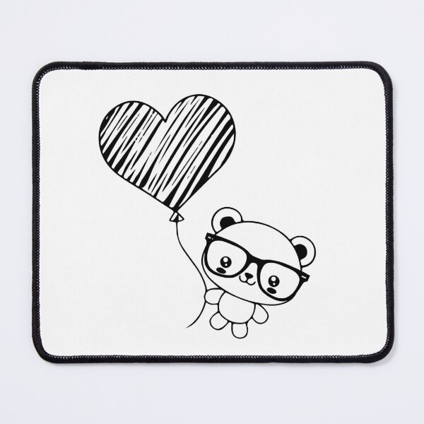 Item preview, Hipster Bear designed and sold by KGoPrintables.