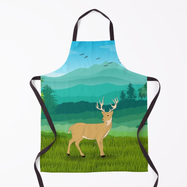 Item preview, A deer by the mountains designed and sold by Eve :).