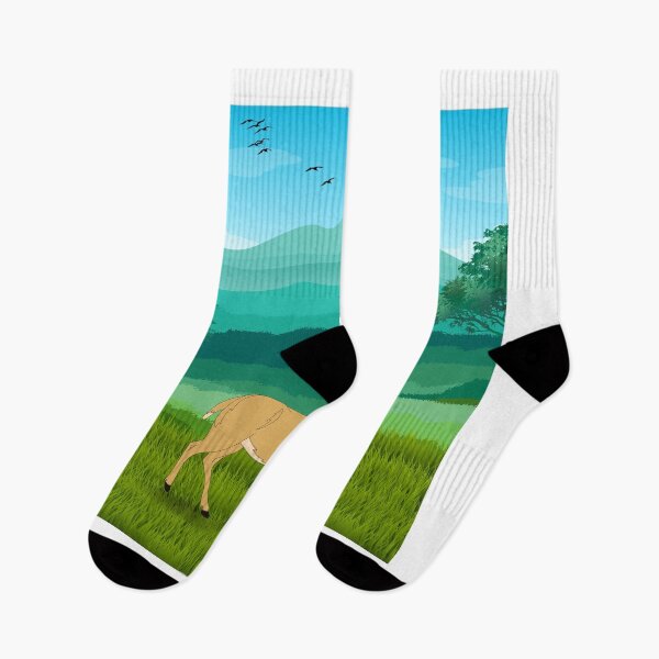 Item preview, A deer by the mountains designed and sold by Eve :).