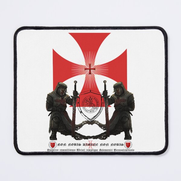 Item preview, Templars in front of the cross of paws designed and sold by MDMDO.