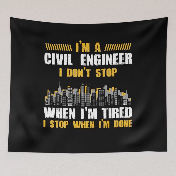 Item preview, Civil Engineer Gift Engineering Don't Stop City Planner designed and sold by Lenny Stahl.
