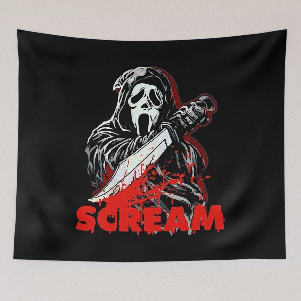Item preview, Funny Horror Halloween Watch Scary Movie Friend Screâm designed and sold by MalloWilli.
