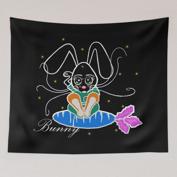 Item preview, Bunny - Inverted color effect  designed and sold by Shirley cute art .