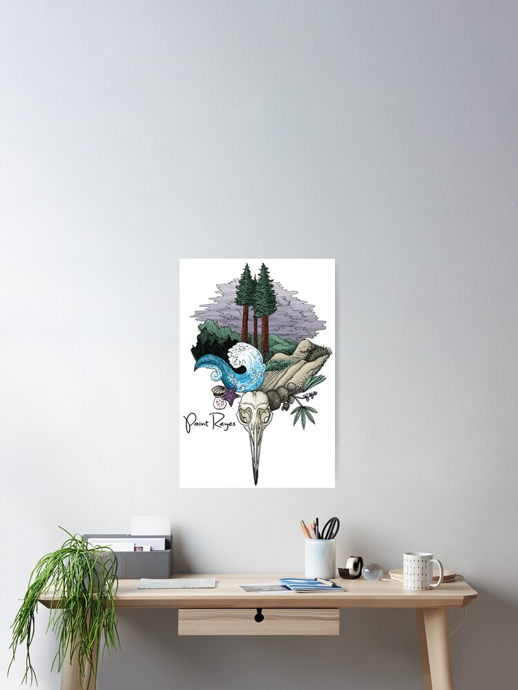 Thumbnail 2 of 3, Poster, Point Reyes National Seashore designed and sold by aspenworkman.