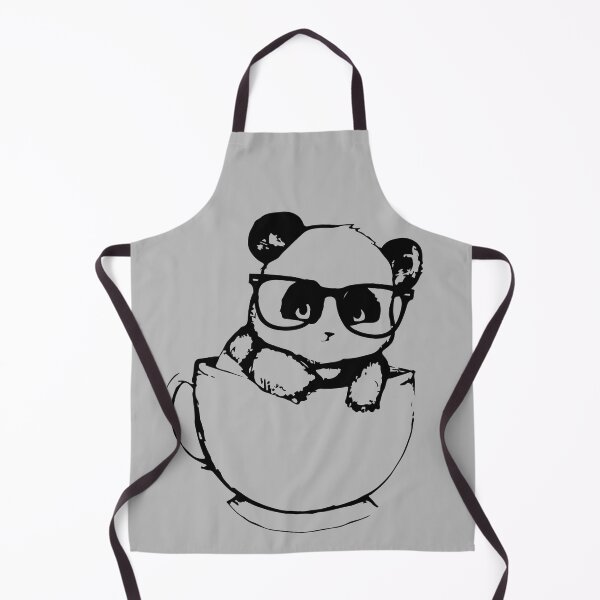 Item preview, Cup of Hipster Panda designed and sold by KGoPrintables.