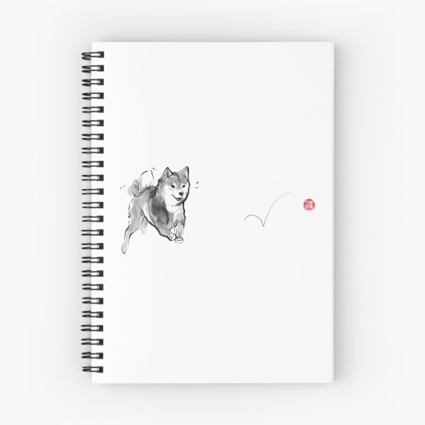 Item preview, Shiba and red ball designed and sold by riceandink.