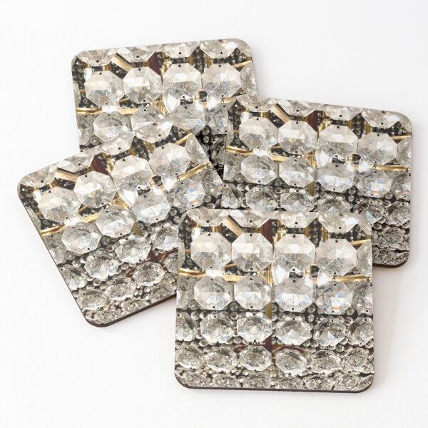 Item preview, Crystal chandelier designed and sold by GingerCatCo.