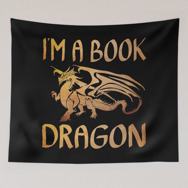 Item preview, I'm a Book Dragon designed and sold by ACC .