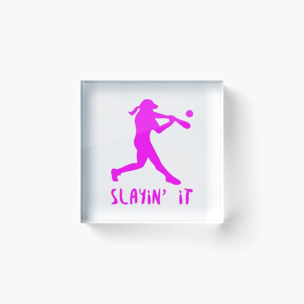 Item preview, Slayin' It BASEBALL designed and sold by WOWe.