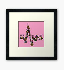 Healing Is Not Linear Framed Print