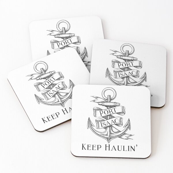 Item preview, Port Isaac Cornwall Keep Haulin' Fisherman's Friends designed and sold by SonnyBoyDesigns.