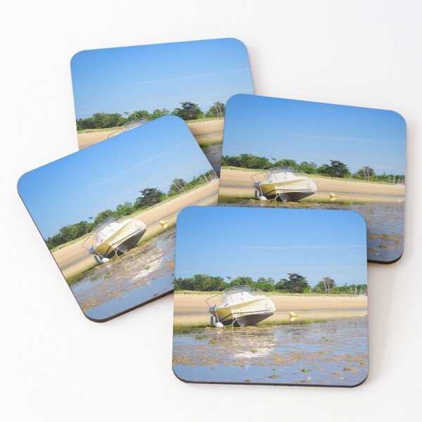 Item preview, boat laying on the beach designed and sold by FotoMahieu.