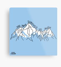 Survival Metal Print