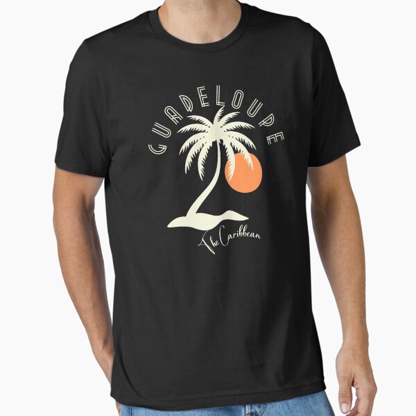 Item preview, Art Deco Guadeloupe The Caribbean - Beige - Retro Beach / Vacation / Cruise designed and sold by TimelessLocales.