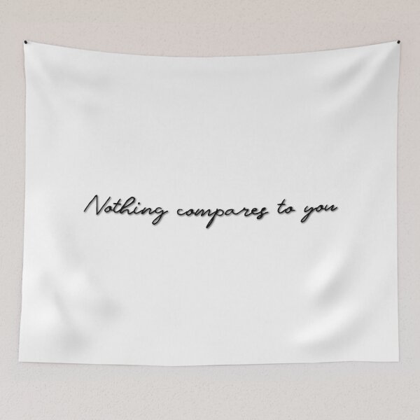 Item preview, Nothing compares to you (black) designed and sold by didijuca.
