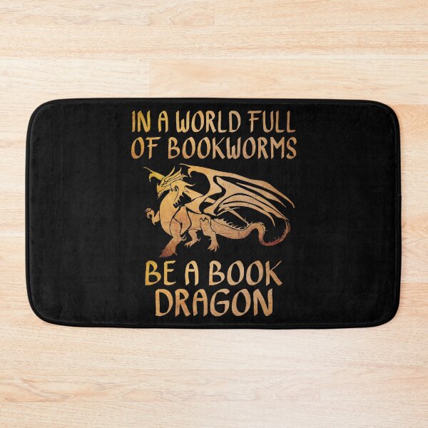 Item preview, In a World Full of Bookworms, be a Book Dragon  designed and sold by ACC .