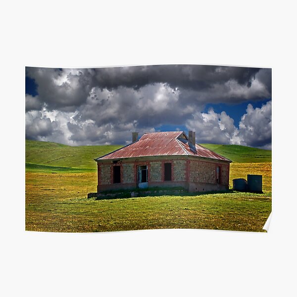 1062 Burra Ruins - Burra SA Poster