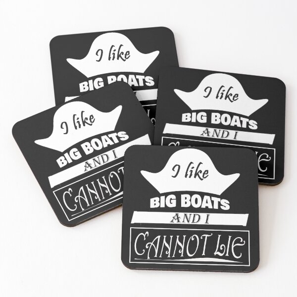 Item preview, I Like Big Boats And I Cannot Lie designed and sold by Kai-Shenin.