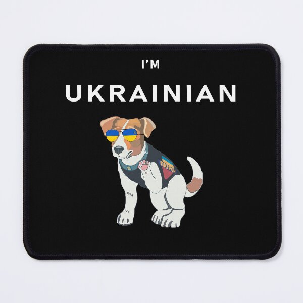 Item preview, I'm Ukrainian Quote Zelensky Ukraine Dog Patron Sunglasses designed and sold by Aide.