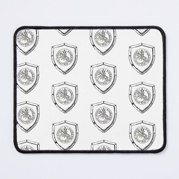 Item preview, Templar seal on the shield designed and sold by MDMDO.