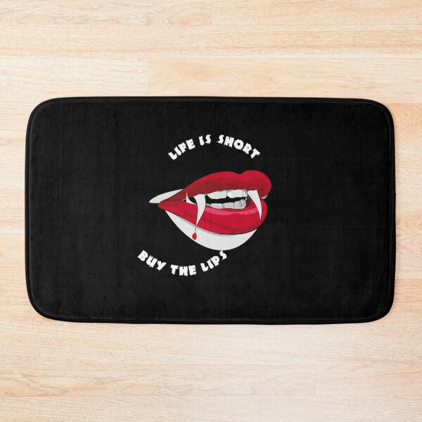 Item preview, Life is short buy the  Dracula lips designed and sold by marianna cotaru.